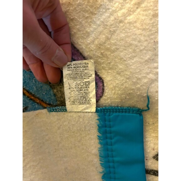 Vtg Disney Lion King Blanket Twin Throw Size 90s, Simba, Timone, Pumba, Nala - Picture 7 of 12